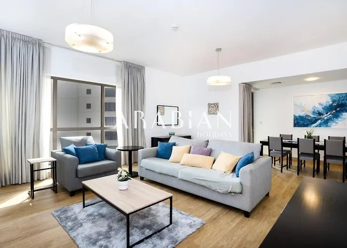 Beautiful 2Br In Prime Jbr Location At Shams 1